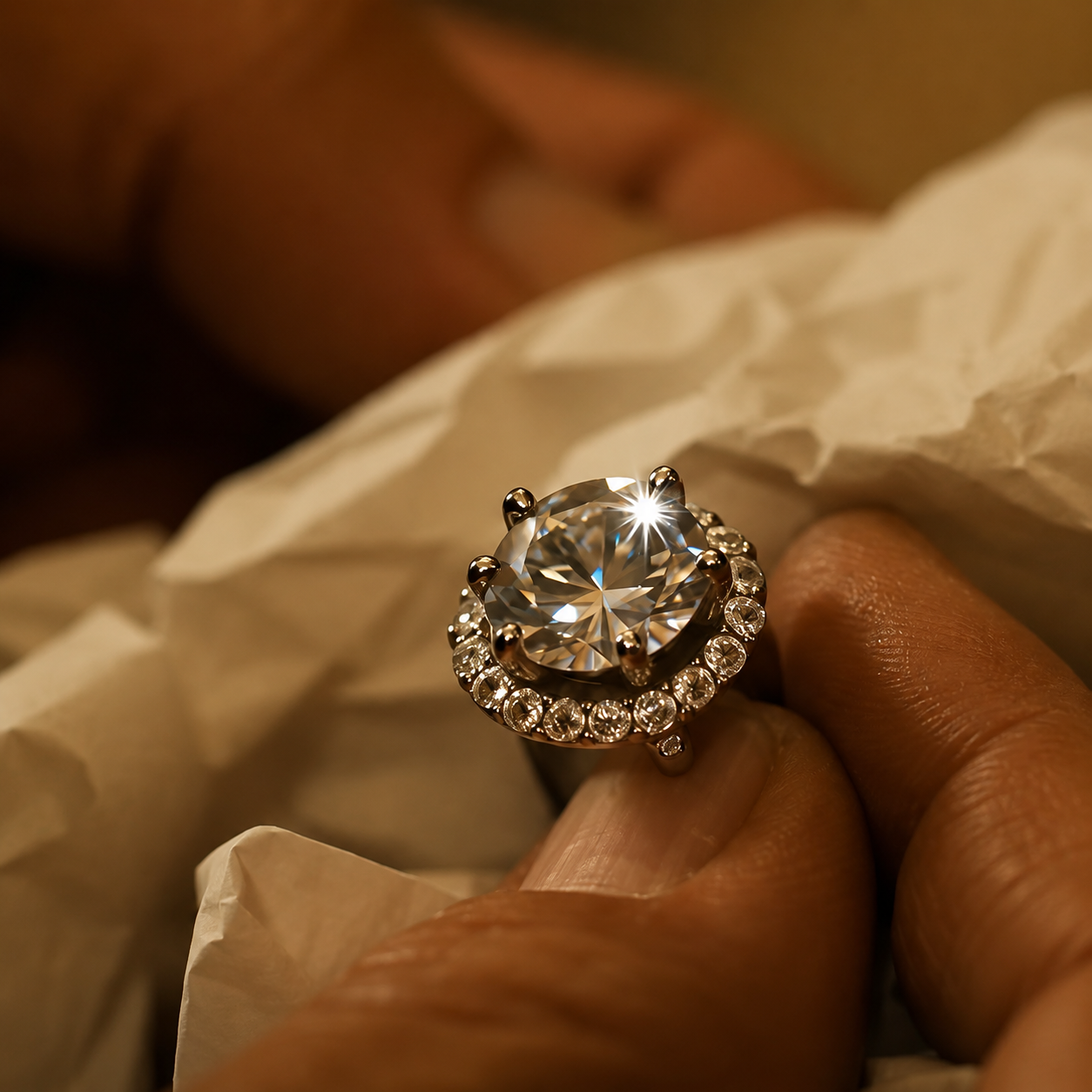 106USPH A Poor Girl Entered a Billionaire’s Party With a Diamond Ring… and Exposed His Darkest Secret