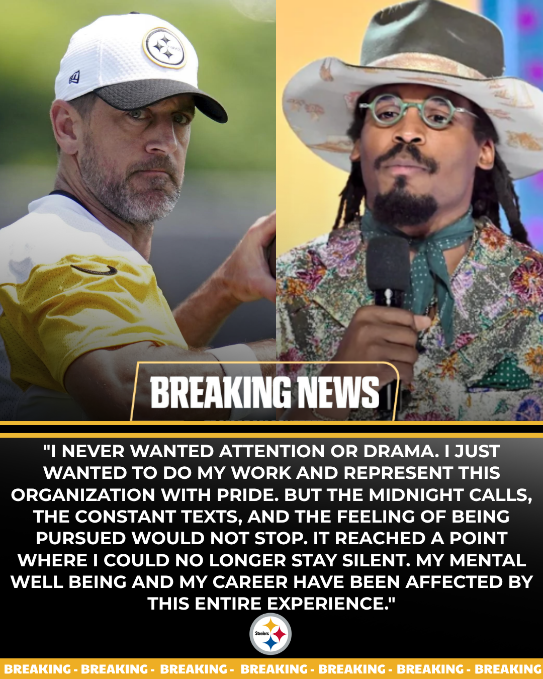 ESPN Suspends Analyst Cam Newton Indefinitely Amid Calls for “Boycott” Following Disrespectful Comments About Aaron Rodgers Live on Air