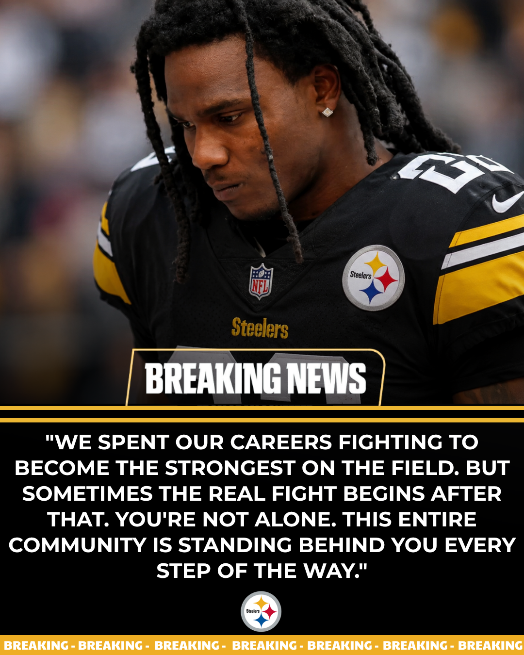 Steelers Legend Coach Bill Cowher Sends Heartfelt Well Wishes to Super Bowl XLV MVP RB Who Rushed for 2,000 Yards in a Season, Diagnosed With ALS and Given Only a Few Months to Live