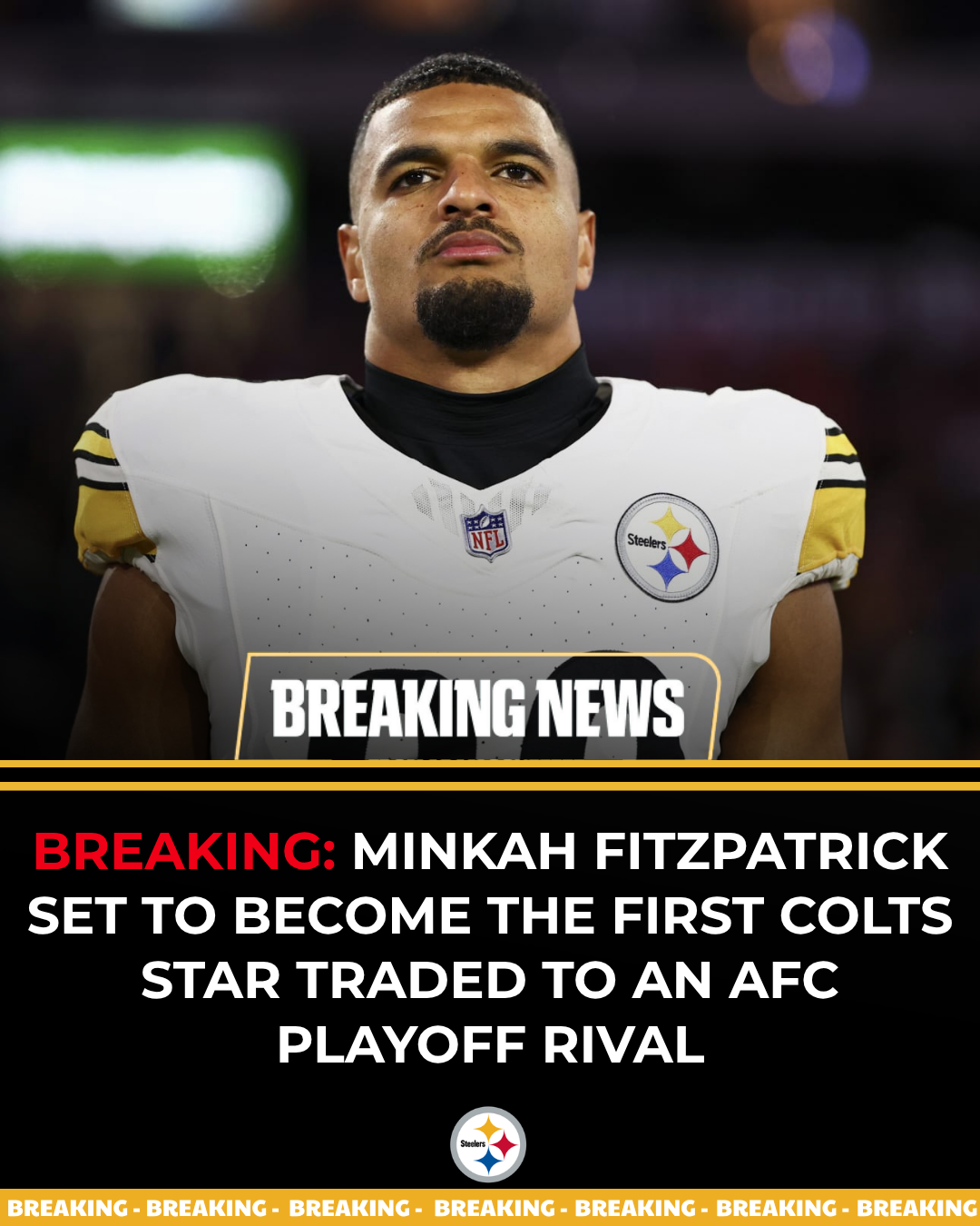 Minkah Fitzpatrick Set to Become the First Colts Star Traded to an AFC Playoff Rival