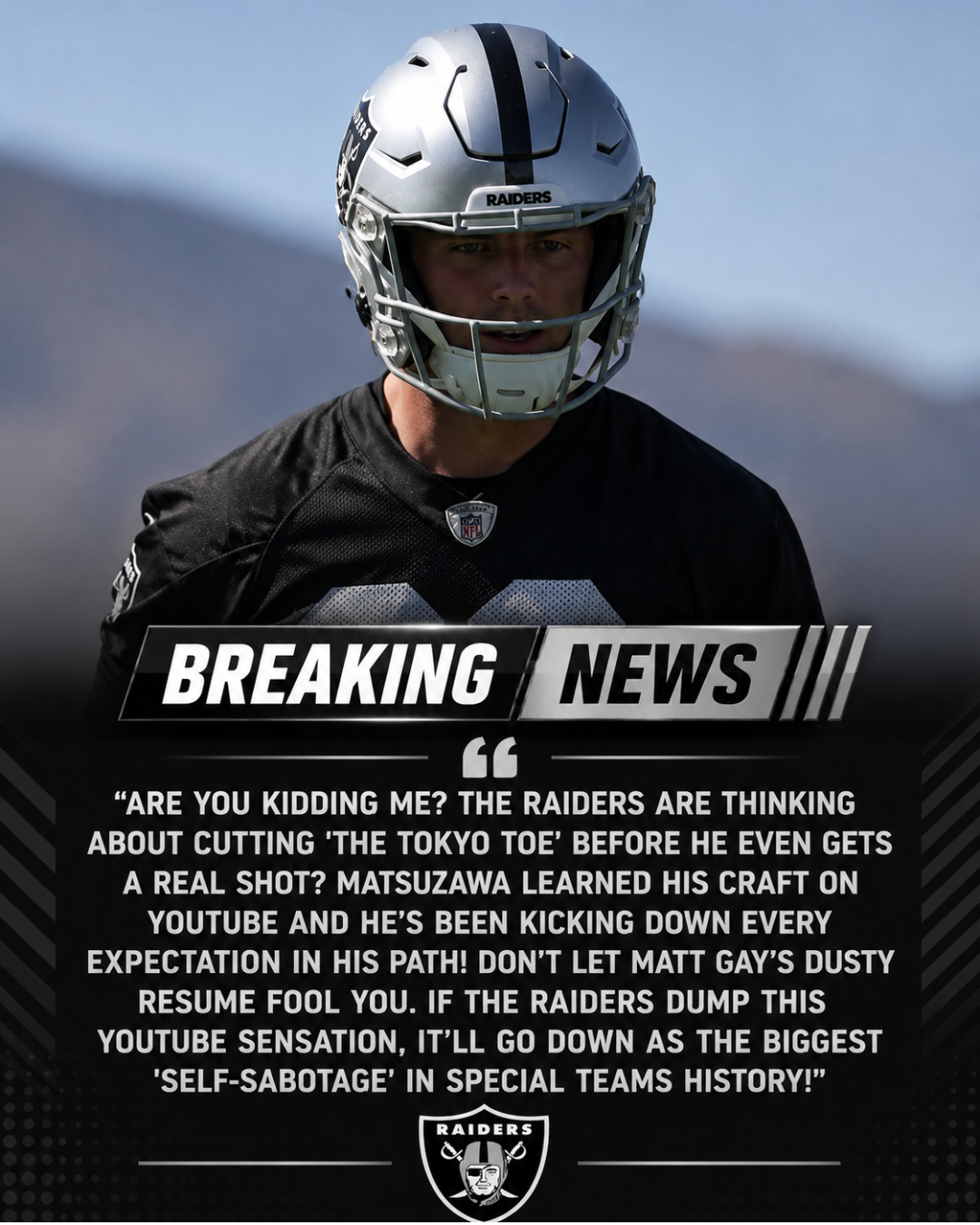Raiders Predicted to Cut Fan Favorite Before He Gets Chance to Play