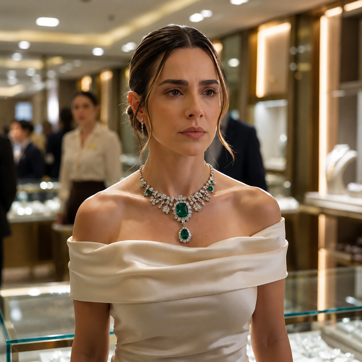 99USPH They Humiliated Helena at a Luxury Jewelry Store… Until One Document Left Everyone Shaking.