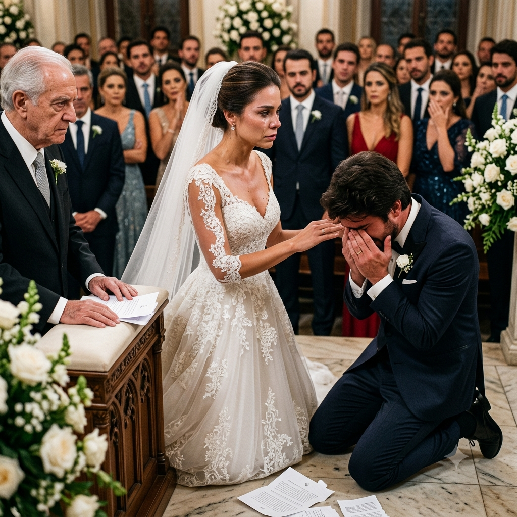 Minh bz01 ELE A HUMILHOU NO ALTAR… SEM SABER QUE ELA ERA A ÚNICA HERDEIRA