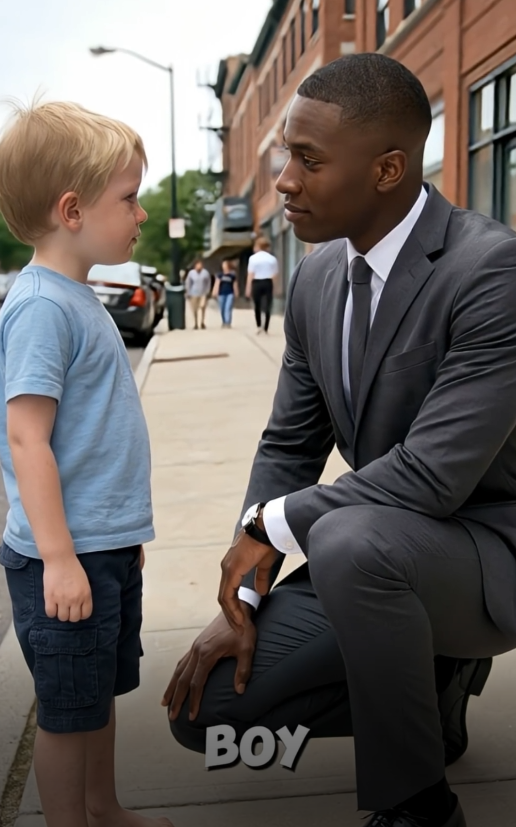 Black Man Misses Dream Job to Help Lost Boy Find Home — Then a Convoy Pulls Up at His Door.zz