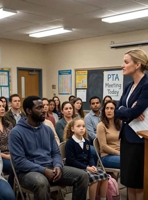 Teacher Humiliated A Poor Dad At PTA Meeting... Then His Daughter Stood Up.zz 😭