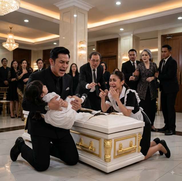 026tid-Pembantu Ini Menghancurkan Peti Mati di Tengah Pemakaman—Teriakannya Membuat Semua Orang Membeku!