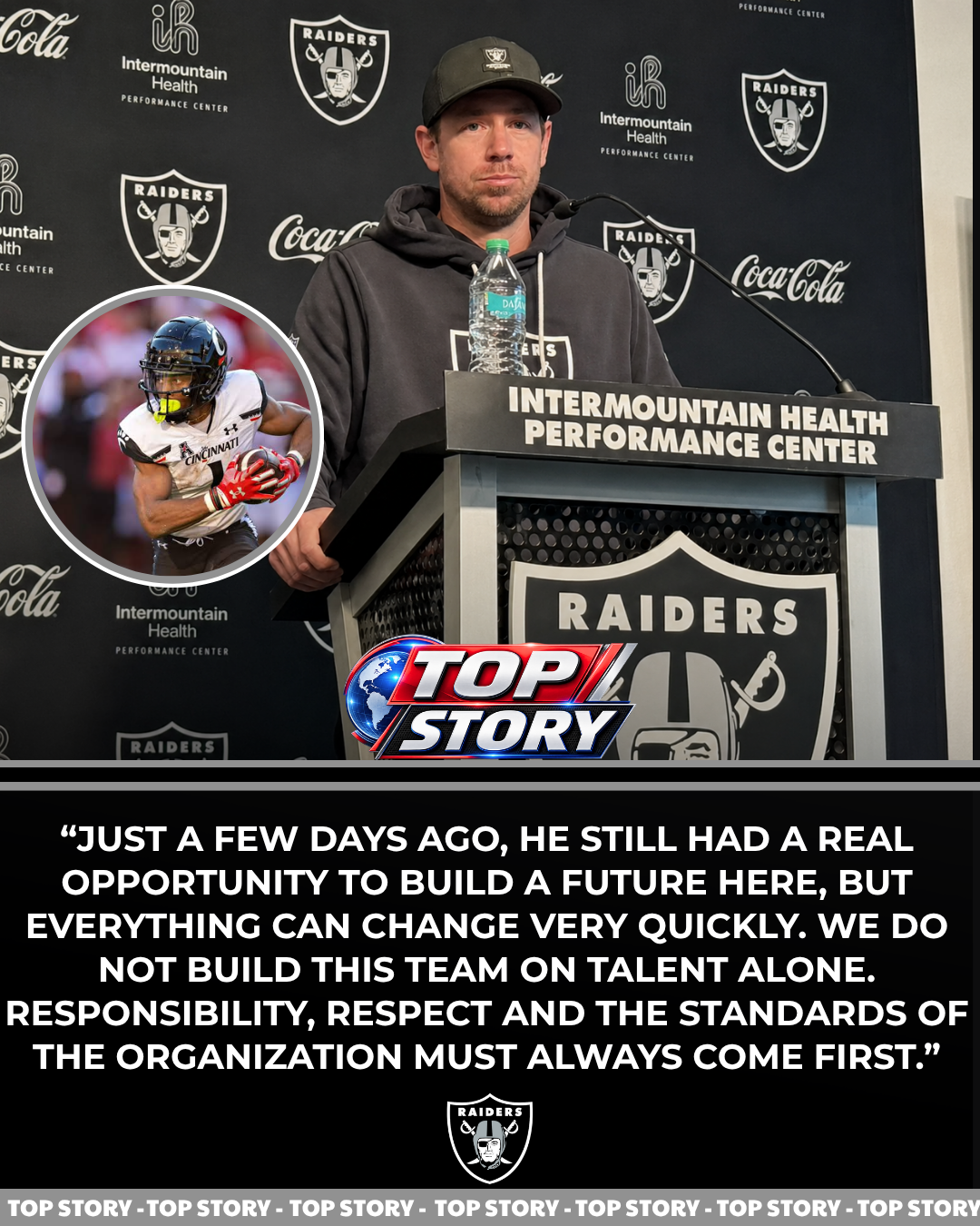 Raiders Terminate Contract With Explosive WR Just Hours After Assault Allegations Against a Woman Surface, Despite His Encouraging Performances