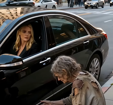124T A Girl Gave Money to a Homeless Old Woman… But What Happened Next Shocked Everyone!