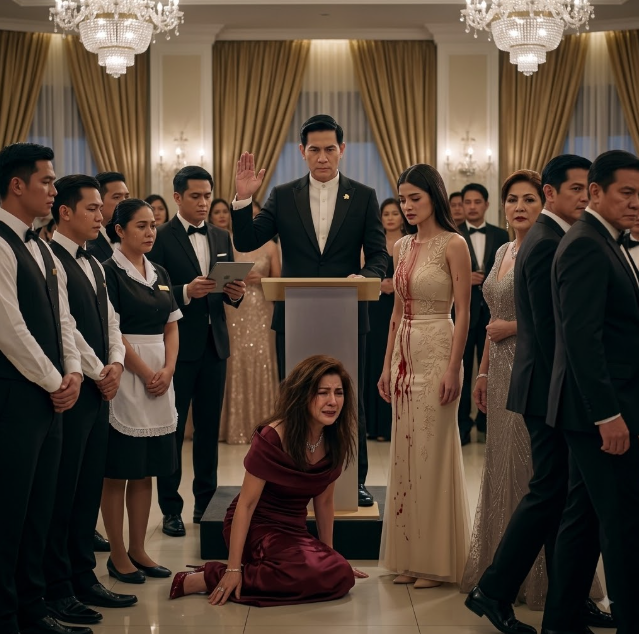 022TPL-BINUHUSAN NIYA NG ALAK ANG BABAE SA HARAP NG LAHAT—HINDI NIYA ALAM KUNG KANINONG ANAK ITO!