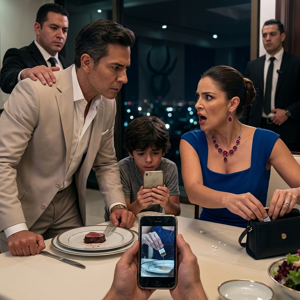 H25MEX El plato quedó intacto sobre la mesa… mientras una sola mirada comenzaba a destruir la confianza del matrimonio