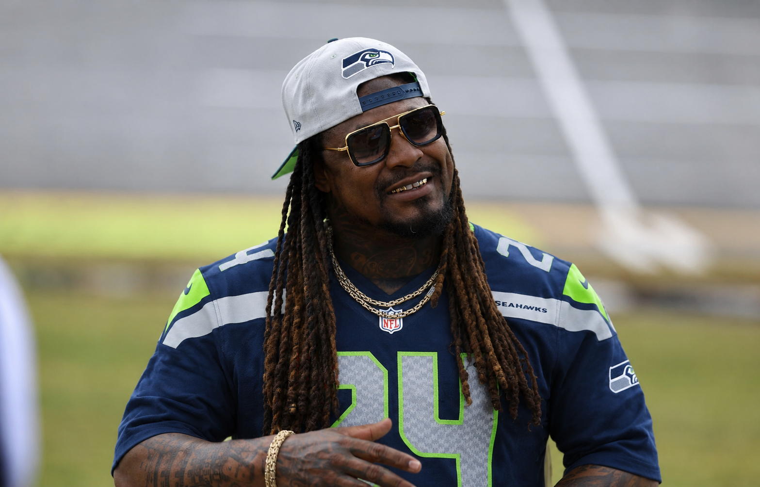 Seahawks Icon Marshawn Lynch Speaks Out and Criticizes Legendary Broadcaster Troy Aikman Amid the NFL Firestorm After He Listed 5 Reasons Claiming the Seahawks Cannot Win Super Bowl 2026 Live on Air