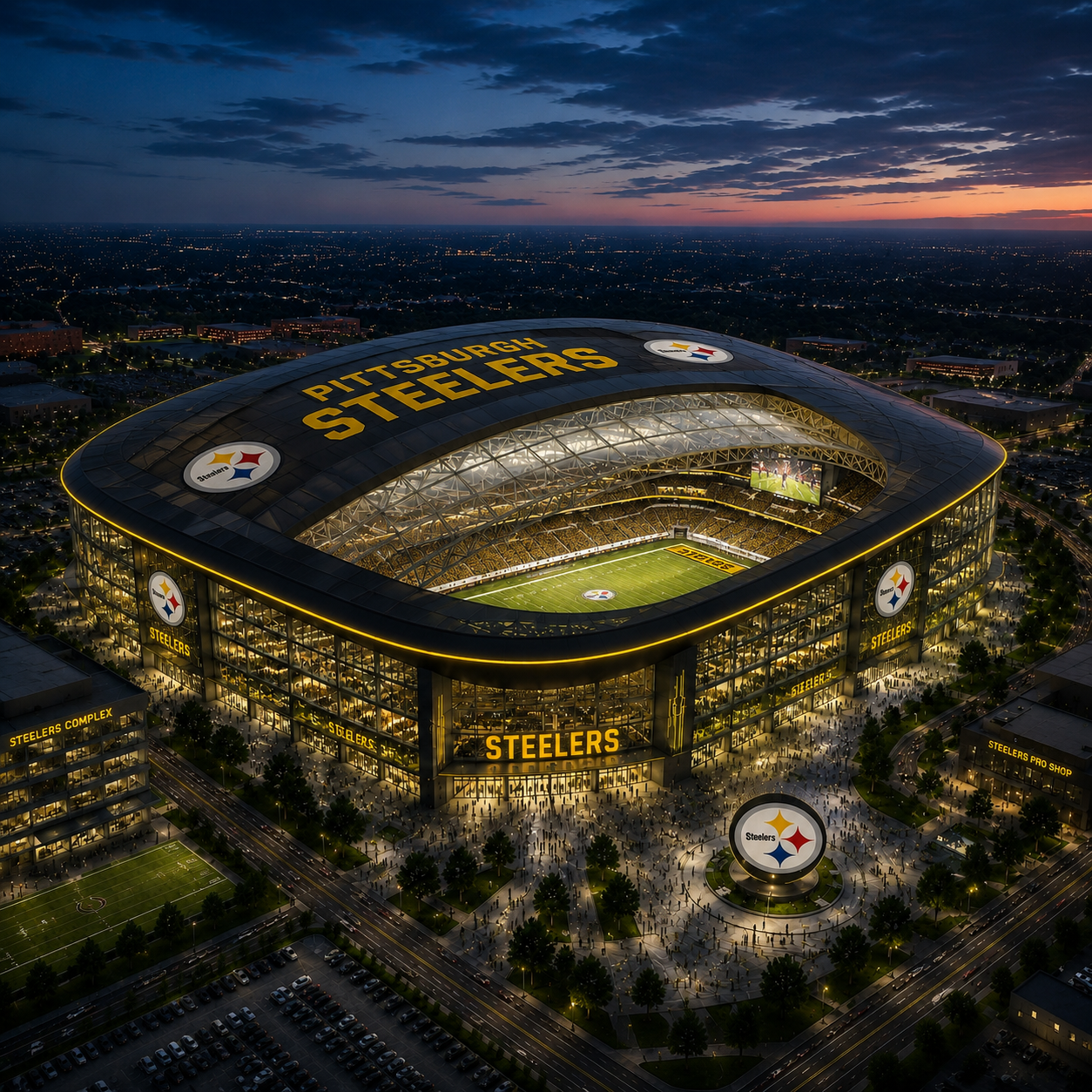 HOT: Pittsburgh Steelers Announce New Design for $4.7 Billion Acrisure Stadium Redevelopment Project: A Groundbreaking Investment in the Future of Football