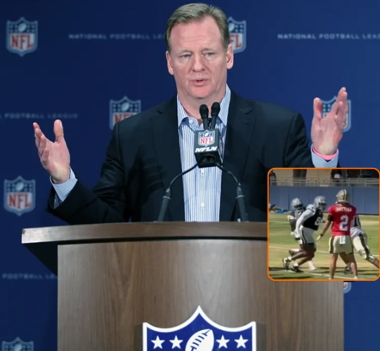 los Cowboys son multados con $500,000 y Donovan Ezeiruaku es suspendido por 3 partidos, mientras que el joven talento 3x All-MAC de los Saints solo recibe una multa de $20,000 — La posterior explicación de Roger Goodell enciende la indignación en Dallas