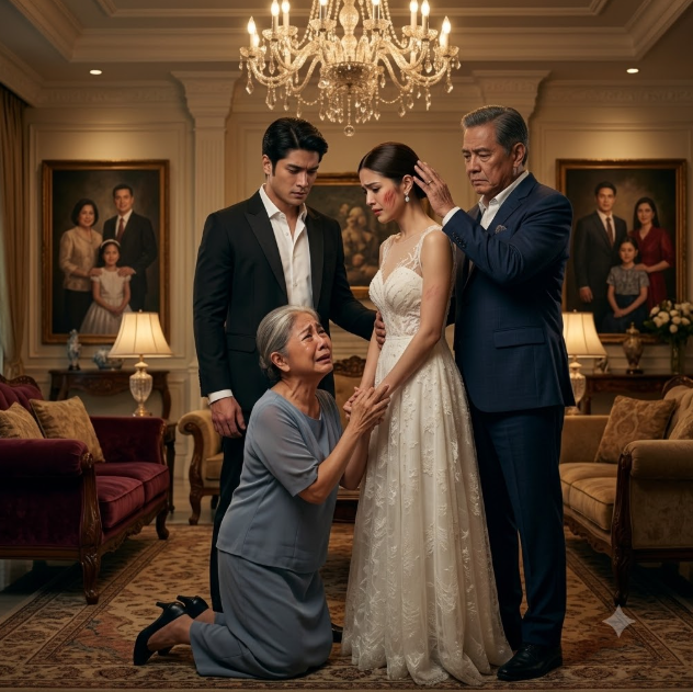 042tpl-Pinahiya Niya ang Matandang Babae sa Sarili Niyang Kasal—Hindi Niya Alam na Ina Pala Ito ng Groom!