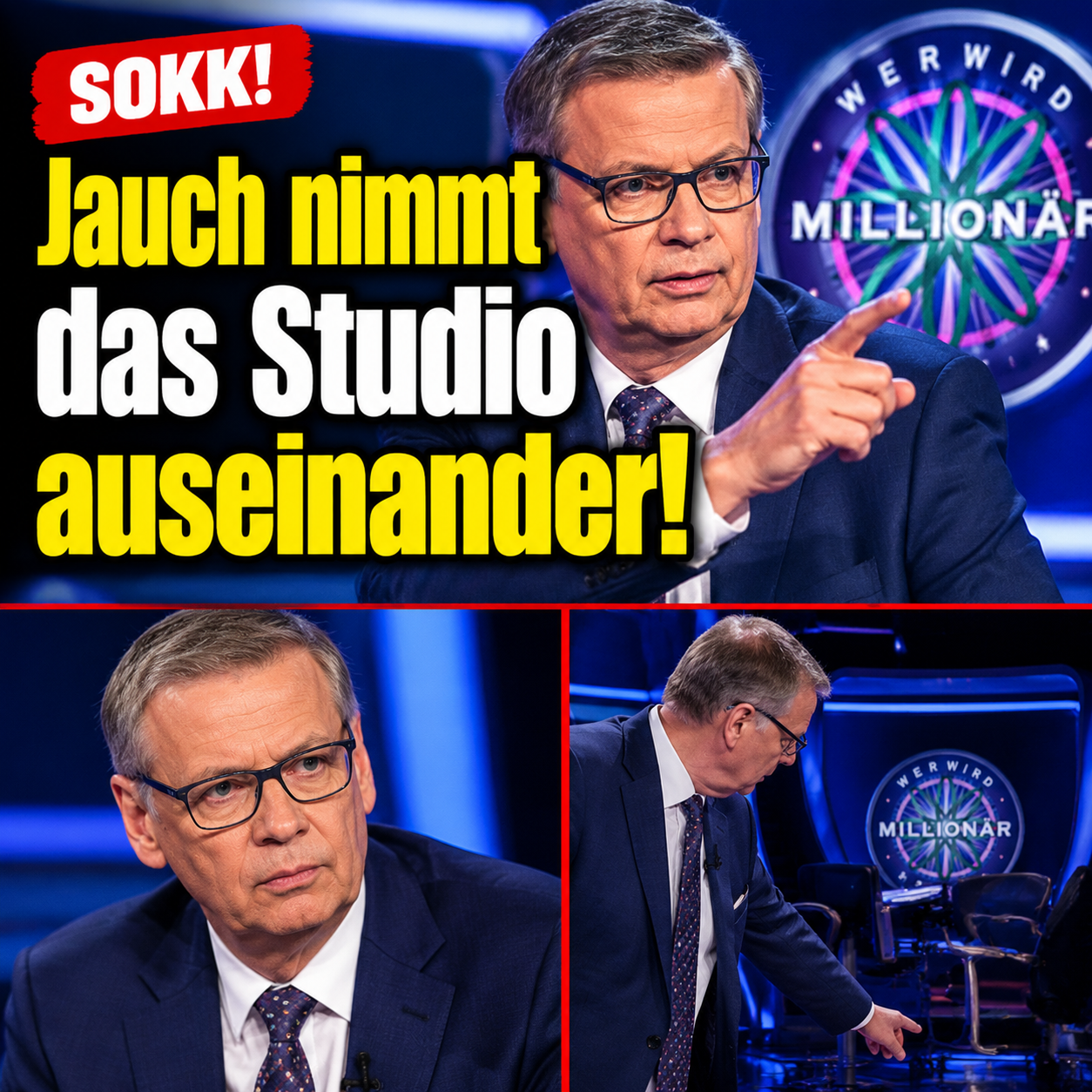 Neue Details enthüllt: Was hinter Günther Jauchs überraschender Studio-Aktion steckt