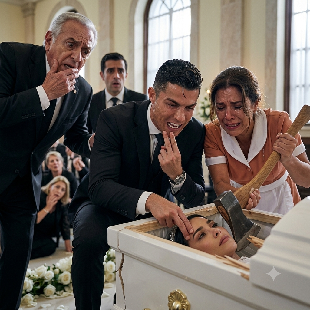 H31MEX Una empleada irrumpió con un hacha en el funeral… y terminó descubriendo que la mujer del ataúd podía seguir viva