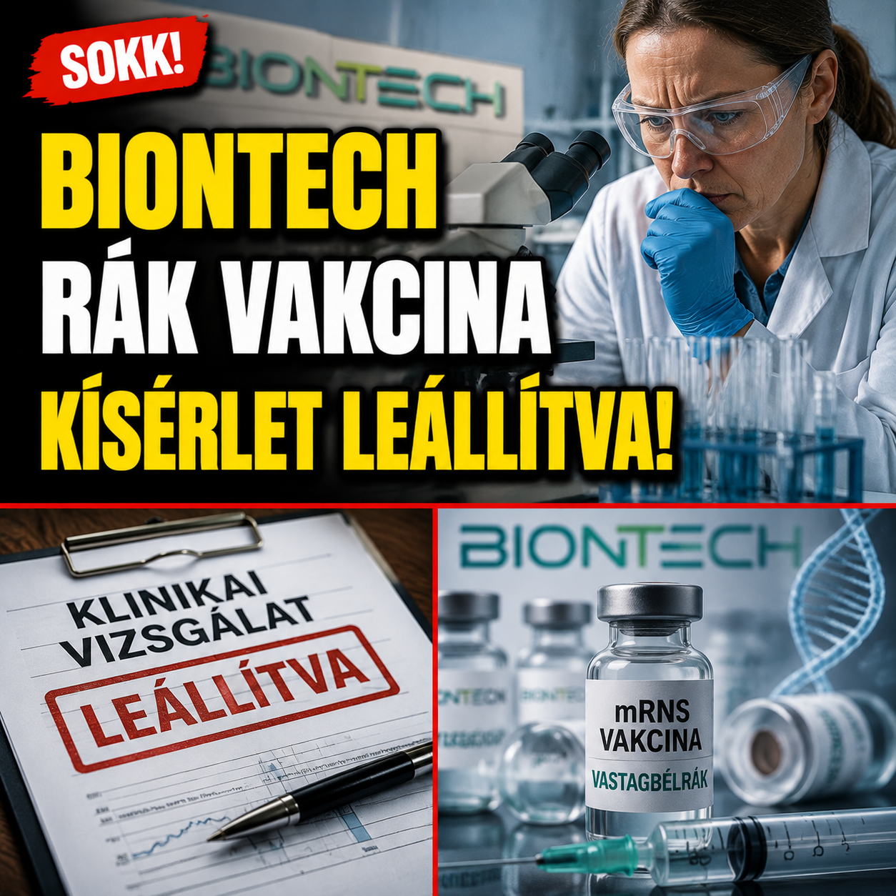 Új részletek kerültek elő a BioNTech rákvakcina-kutatásáról – fontos döntés született a vastagbélrák elleni kísérletben