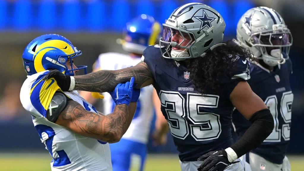 Cowboys OLB Marist Liufau to Miss Weeks After Fracturing Forearm vs. Saints