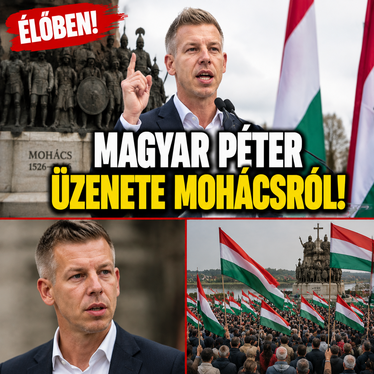 Magyar Péter fontos üzenetet küldött Mohácsról – új részletek kerültek elő a nemzeti összefogásról
