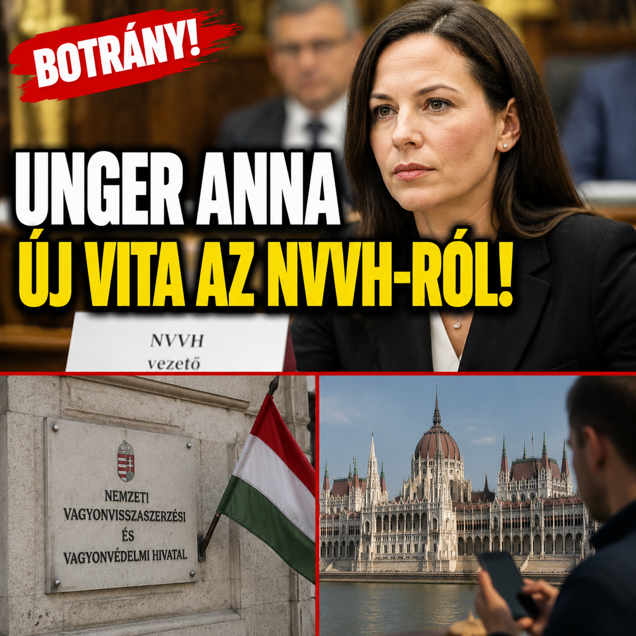 Unger Anna kinevezése új vitát indított – fontos részletek kerültek elő az NVVH-ról