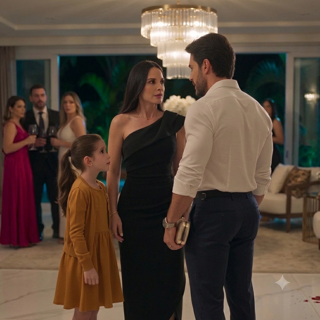 H51BZ A Menina Viu Helena Mexer no Vinho… E Quebrou o Copo Antes Que Rafael Bebesse