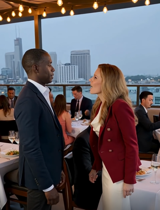 Couple Grabbed a Black Billionaire’s VIP Table — Silence Fell When He Said, I Own This Place z
