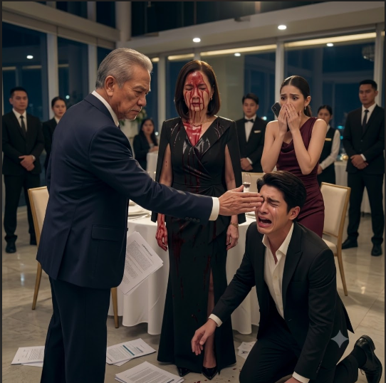 051TPL-Binuhusan Niya ng Alak sa Harap ng Lahat—Hindi Niya Alam na Siya Pala ang Bagong Presidente