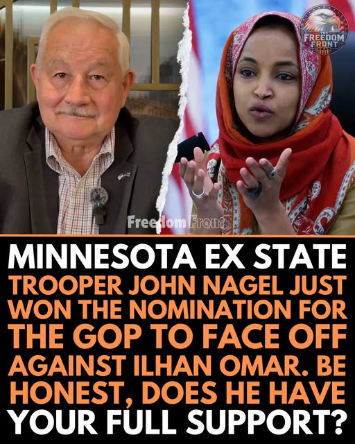 Minnesota State Trooper John Nagel Wins GOP Nomination to Challenge Ilhan Omar