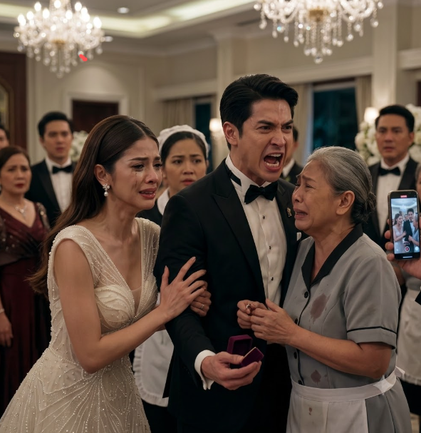 054tpl-Hinamak Niya ang Matandang Tagalinis—Hindi Niya Alam, Ina Pala Ito ng Kanyang Mapapangasawa!