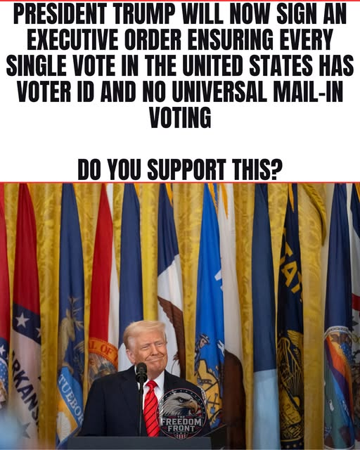 Trump to Sign Executive Order on Voter ID and Mail-In Voting — But Legal Battles Are Already Underway