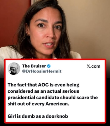 Conservative Commentator Sparks Outrage with Blunt Assessment of AOC's Presidential Prospects