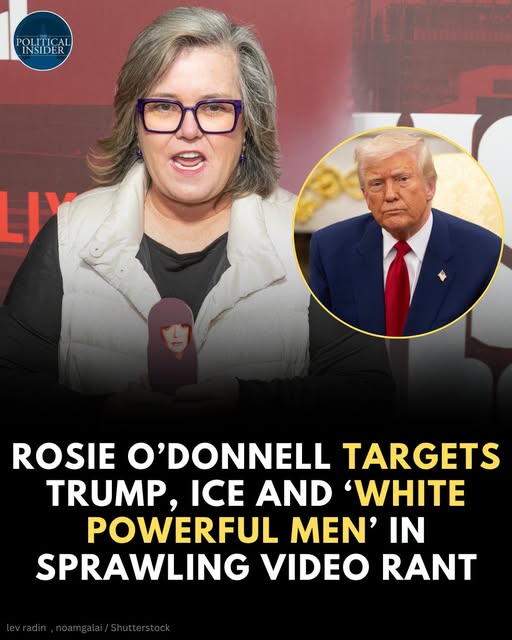 Rosie O’Donnell Escalates Attacks on Trump, ICE and ‘White Powerful Men’ in New Video
