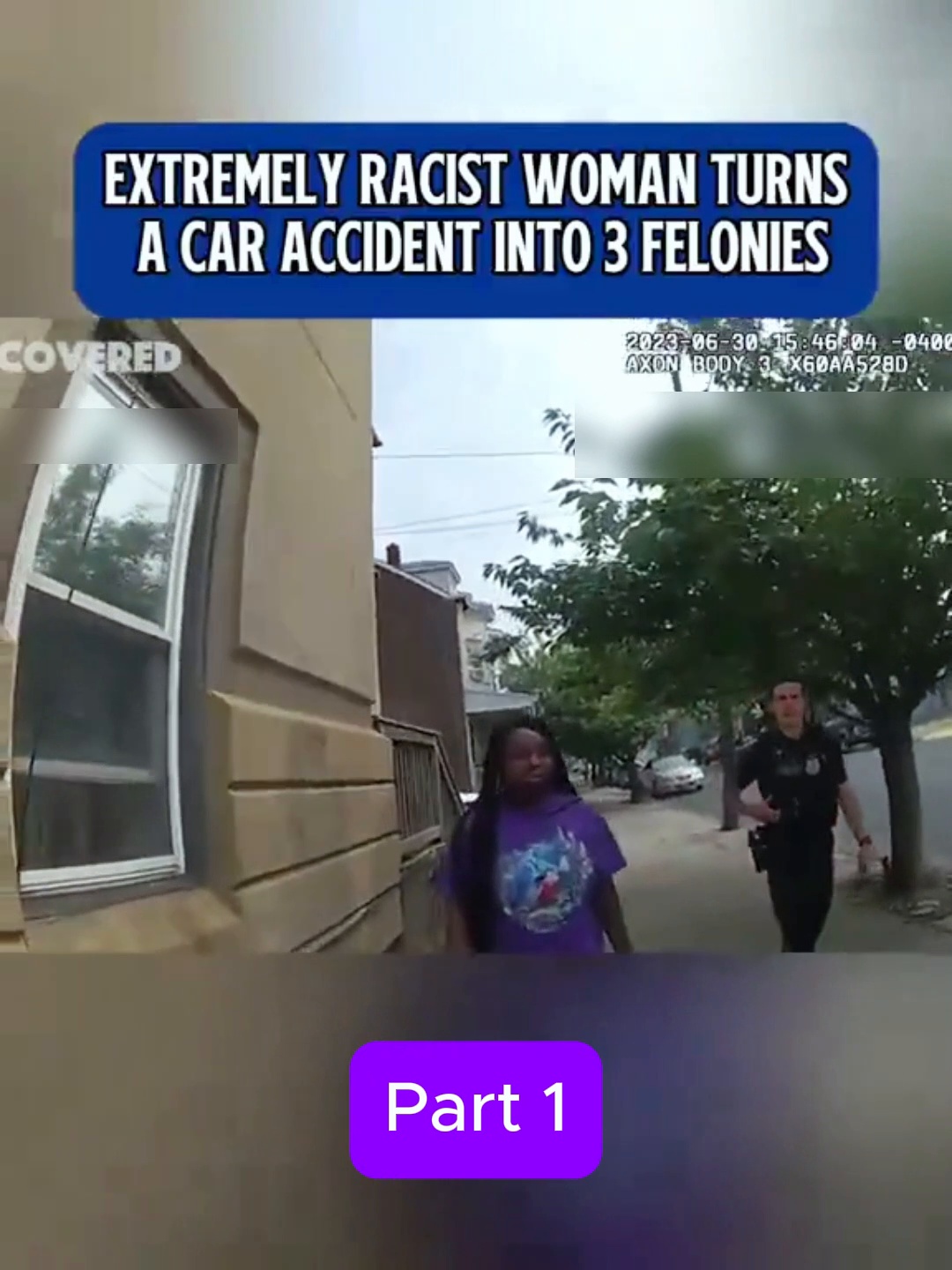 Extremely Racist Woman Turns a Car Accident Into 3 Felonies