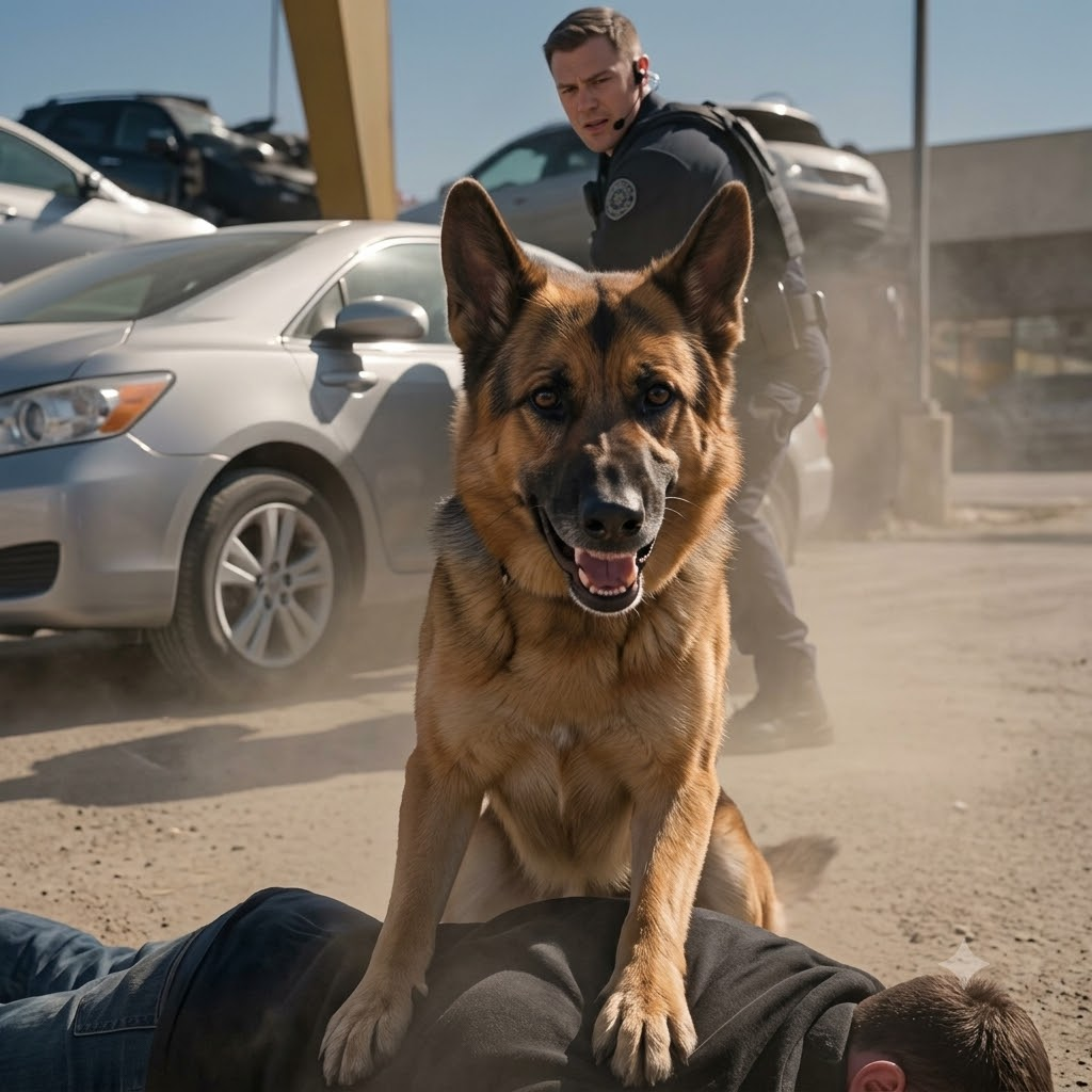 136T A kidnapped boy was seconds from disaster… until this police dog risked everything to save him!