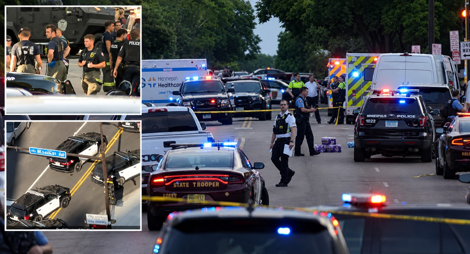 Minneapolis Apartment Shooting Leaves Two Residents Dead, Three Officers Injured; Suspect Also Killed