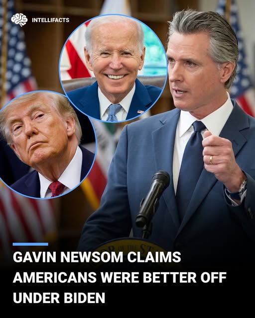 Gavin Newsom Claims Americans Were Better Off Under Biden — What the Record Shows