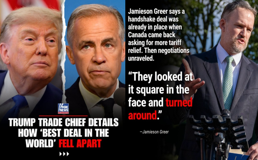 Trump Trade Chief Details How 'Best Deal in the World' Fell Apart — Canada Walked Away