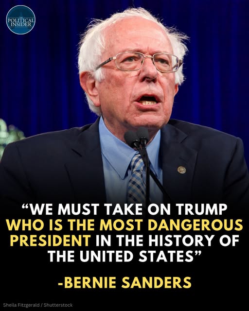Bernie Sanders Escalates His Attack on Trump: “We Must Take Him On” as He Warns of an Oligarchic America