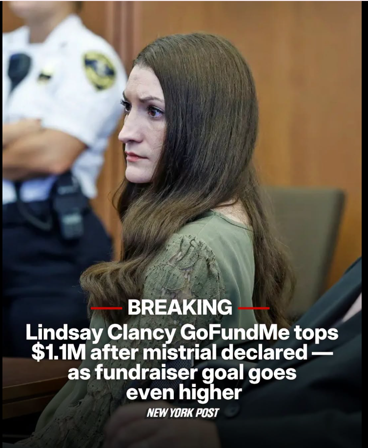 Lindsay Clancy GoFundMe Tops $1.1M After Mistrial Declared — as Fundraiser Goal Goes Even Higher