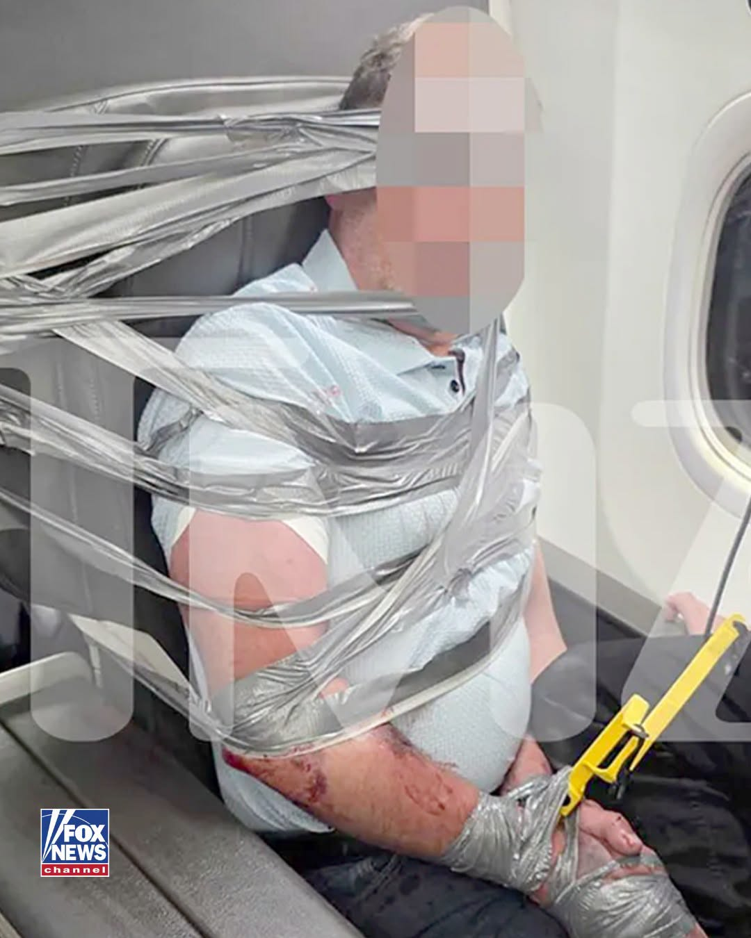 American Airlines Passenger Duct-Taped to Seat After Racist, Homophobic Midair Outburst