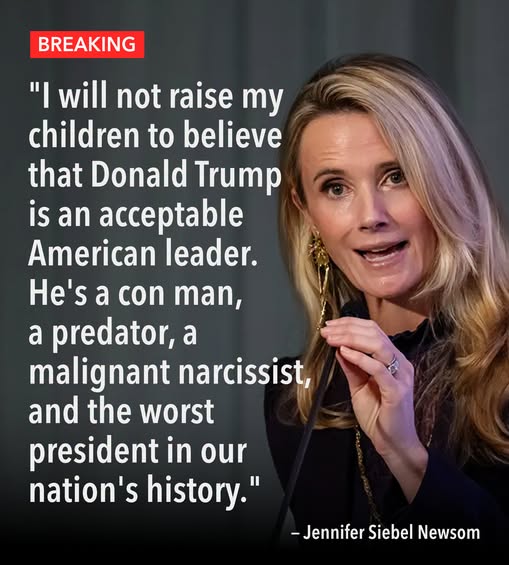 'Con Artist, Predator, Malignant Narcissist': California's First Partner Unleashes Scorching Attack on Trump