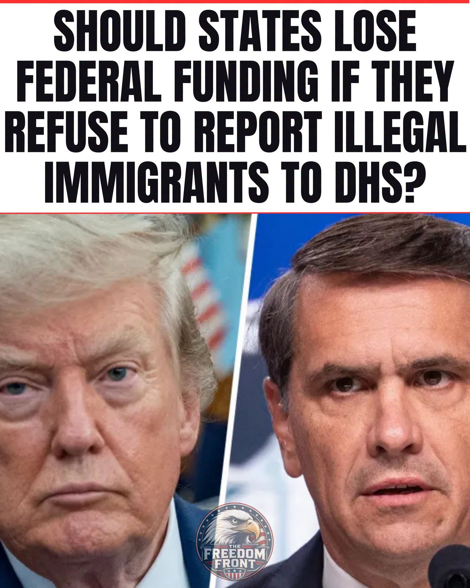 Should States Lose Federal Funding If They Refuse to Report Illegal Immigrants to DHS?
