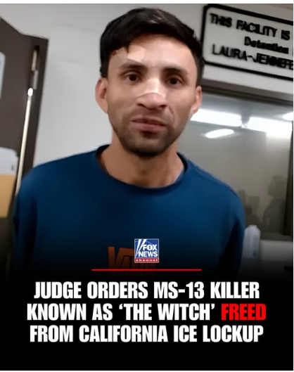 Judge Orders Release of MS-13 Killer Known as 'The Witch' from California ICE Detention