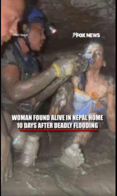 Woman Found Alive in Nepal Home, 10 Days After Devastating Floods
