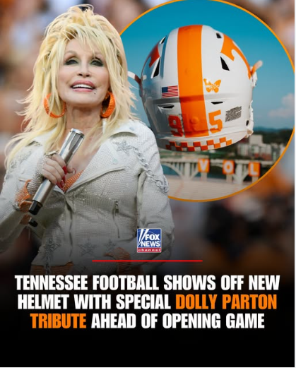 Tennessee Football Unveils Special Dolly Parton-Themed Helmets for Season Opener