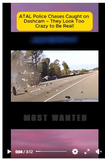 ATAL Police Chases Caught on Dashcam – They Look Too Crazy to Be Real!