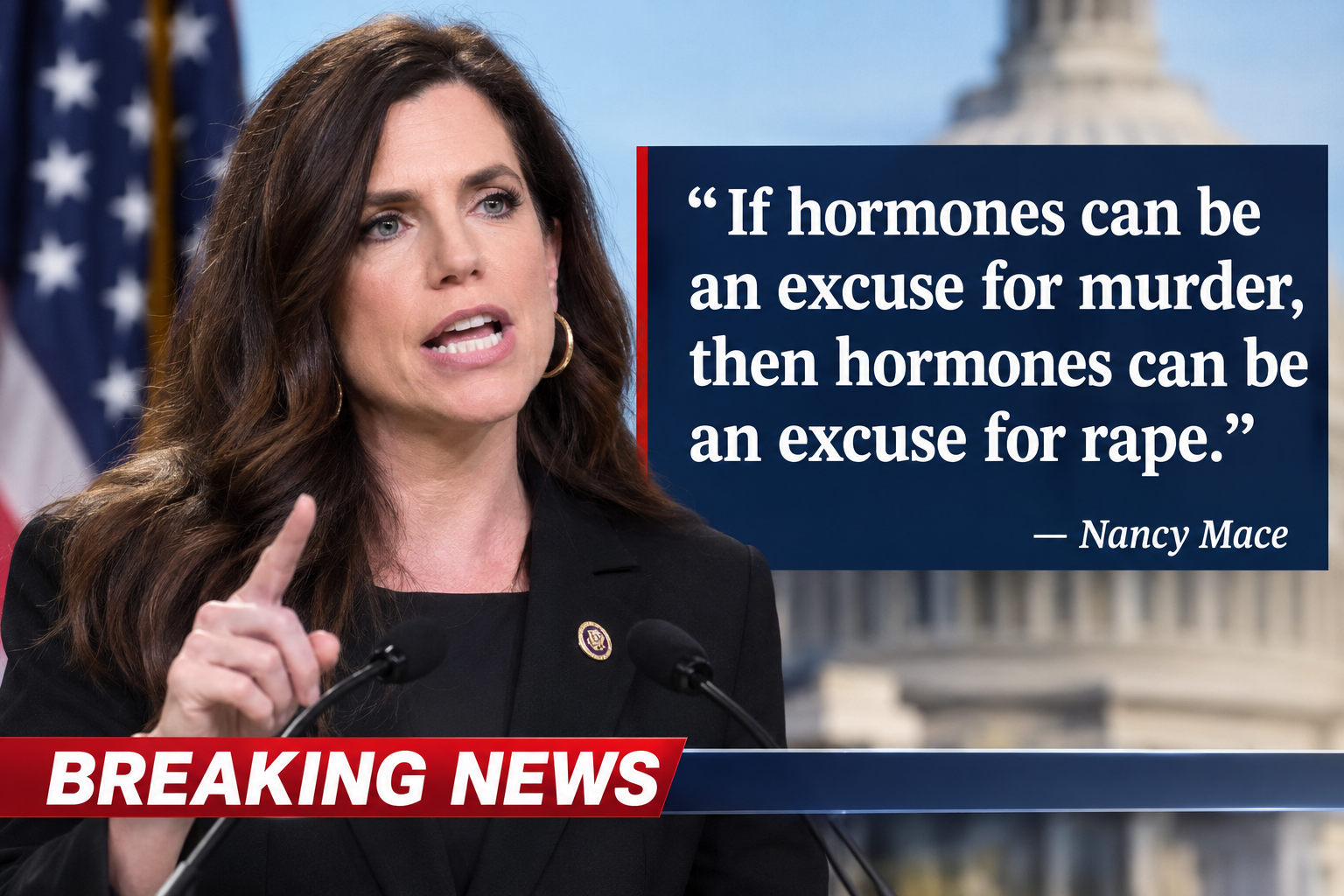 Nancy Mace Sparks Backlash With Attack on Lindsay Clancy Defense: “If Hormones Can Be an Excuse for Murder…”