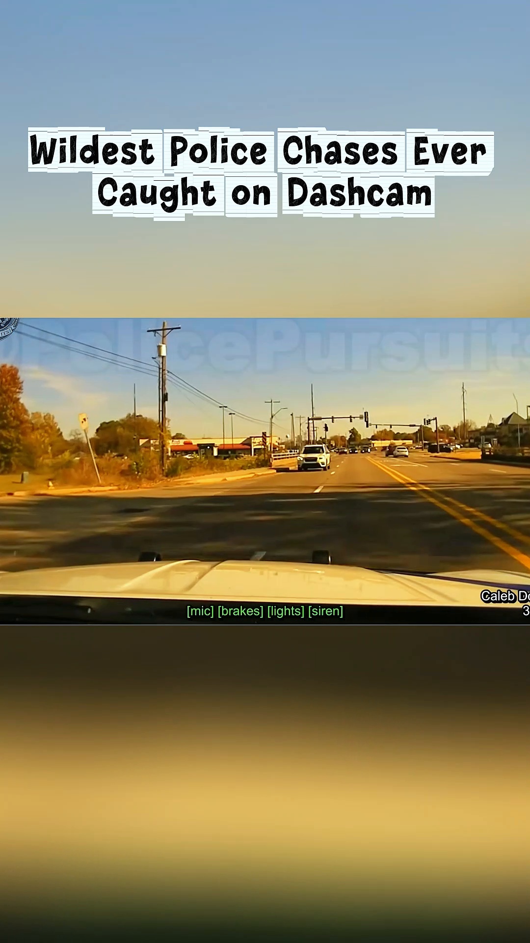 Wildest Police Chases Ever Caught on Dashcam