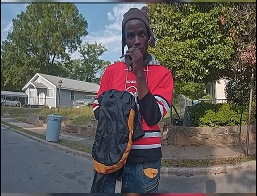 Officer Katelyn Brewer's body cam arrest of Clifton Shelton