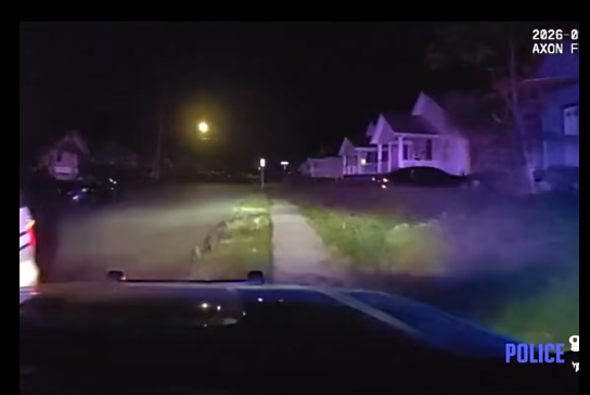 Suspect Steals Police Car Then Crashes Through a House